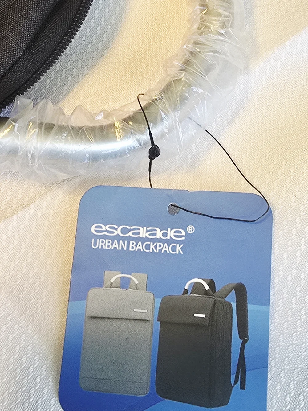 NWT Escalade Urban Dark Gray Travel Backpack